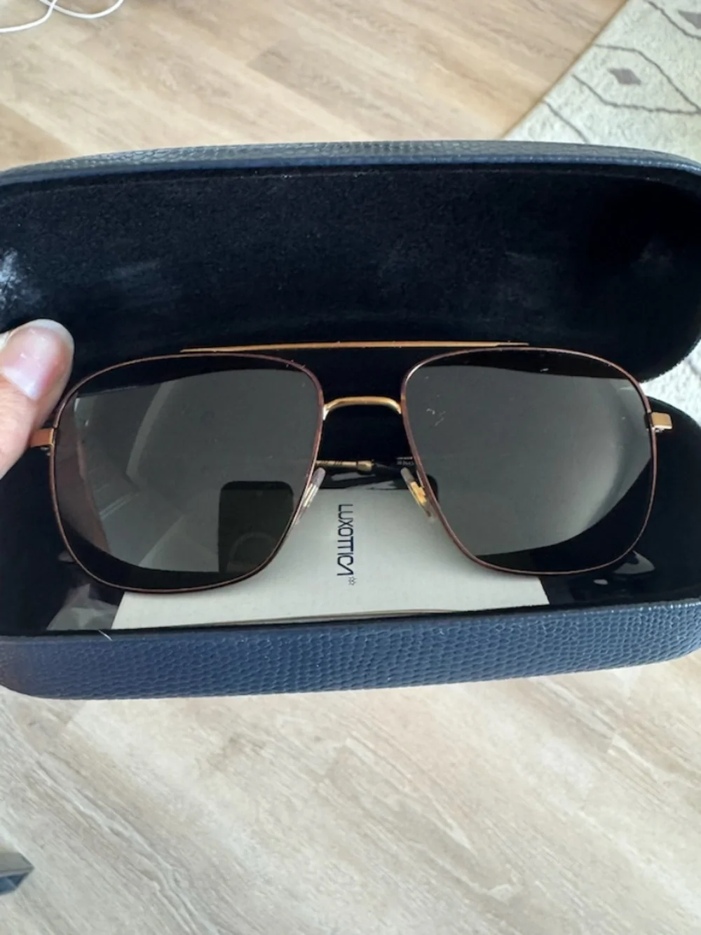 BRAND NEW Brooks Brothers BB4061 Matte Gold Sunglasses